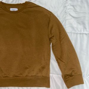 Women's Crewneck - ZARA - Olive - US Small - Basics
